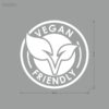 Naklejka "Vegan Friendly"