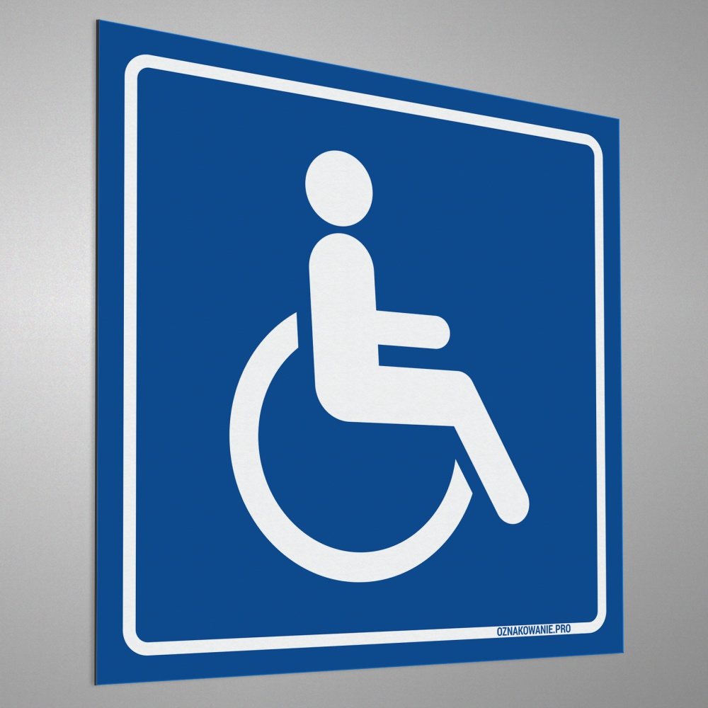 Magnes na samochód. Magnes na auto. Inwalida. Niepełnosprawny. Przewóz osób niepełnosprawnych.
